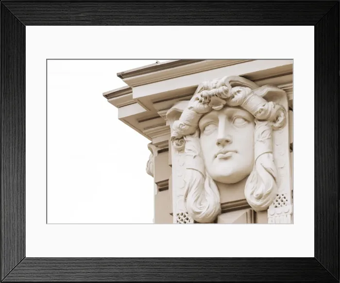 Framed Print : Art Noveau architecture in Central Riga, Latvia, Baltic States, Europe Framed Print : Art Noveau architecture in Central Riga, Latvia, Baltic States, Europe