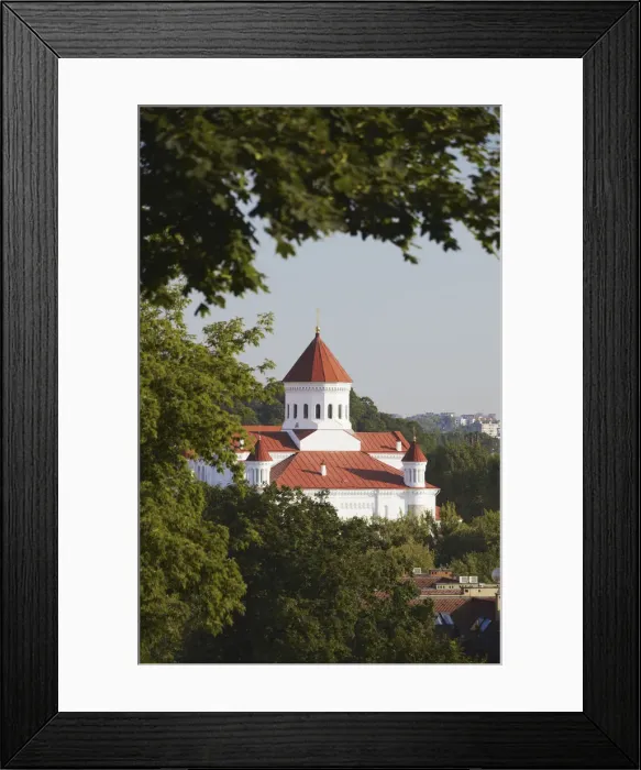 Framed Print : Lithuania, Vilnius, Church Of The Holy Mother Of God Framed Print : Lithuania, Vilnius, Church Of The Holy Mother Of God