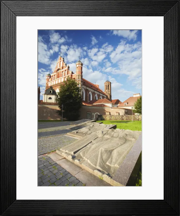 Framed Print : Lithuania, Vilnius, Bernadine Church Framed Print : Lithuania, Vilnius, Bernadine Church