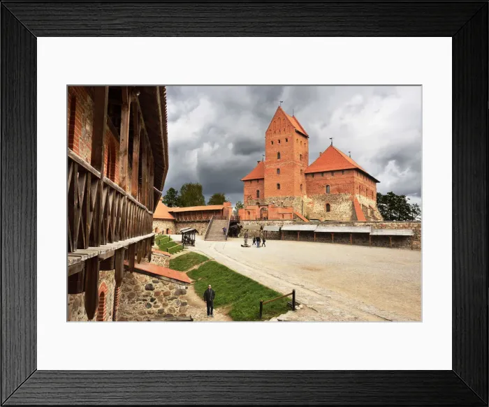Framed Print : Trakai Island Castle on Lake Galve, the old capital of the Grand Duchy of Lithuania Framed Print : Trakai Island Castle on Lake Galve, the old capital of the Grand Duchy of Lithuania