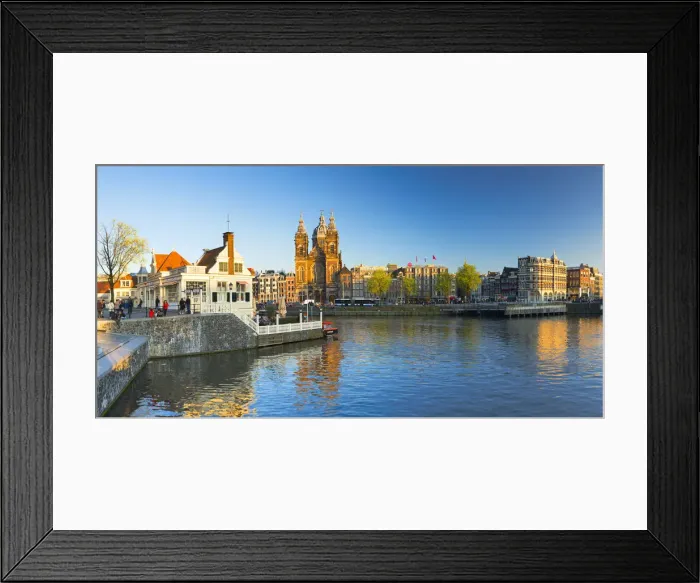 Framed Print : Basilica of Saint Nicholas, Amsterdam, Netherlands Framed Print : Basilica of Saint Nicholas, Amsterdam, Netherlands