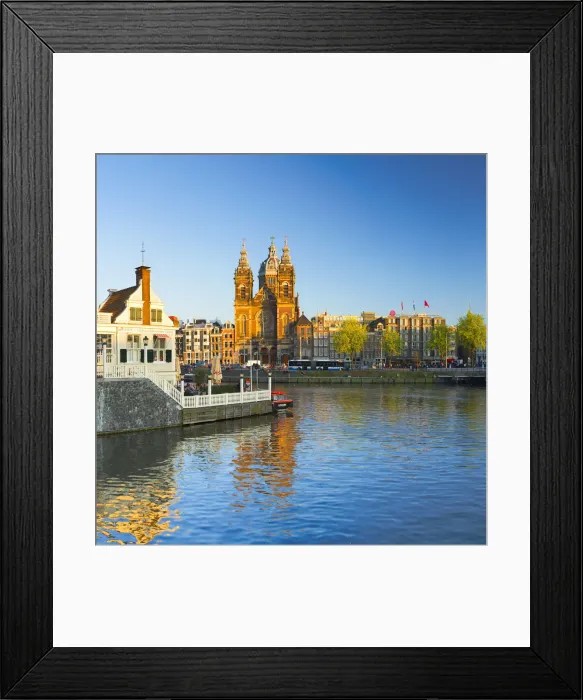 Framed Print : Basilica of Saint Nicholas, Amsterdam, Netherlands Framed Print : Basilica of Saint Nicholas, Amsterdam, Netherlands
