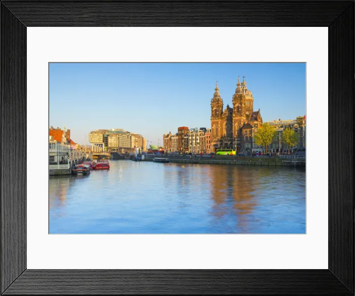 Framed Print : Basilica of St Nicholas, Amsterdam, Netherlands Framed Print : Basilica of St Nicholas, Amsterdam, Netherlands