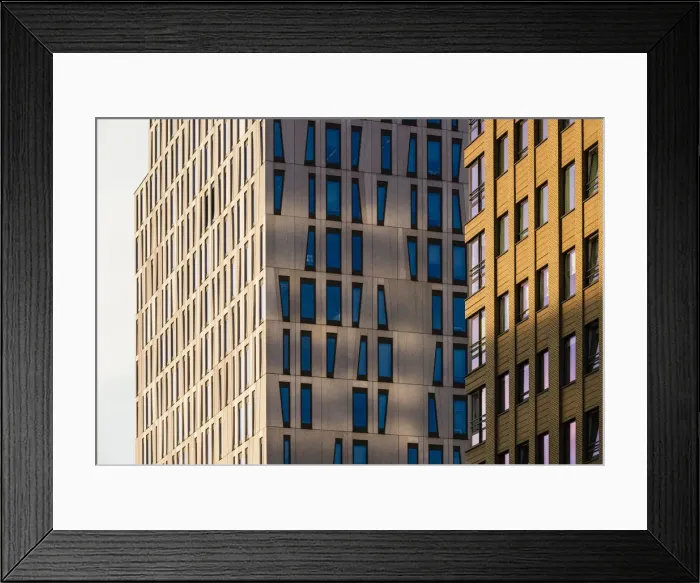 Framed Print : Detail of Architecture, Rotterdam, Netherlands Framed Print : Detail of Architecture, Rotterdam, Netherlands