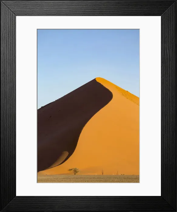 Framed Print : Africa, Namibia, Namib Desert, Sossusvlei, dunes at sunrise Framed Print : Africa, Namibia, Namib Desert, Sossusvlei, dunes at sunrise