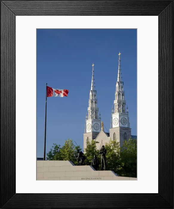 Framed Print : Cathedral Basilica of Notre Dame, Ottawa, Ontario, Canada Framed Print : Cathedral Basilica of Notre Dame, Ottawa, Ontario, Canada