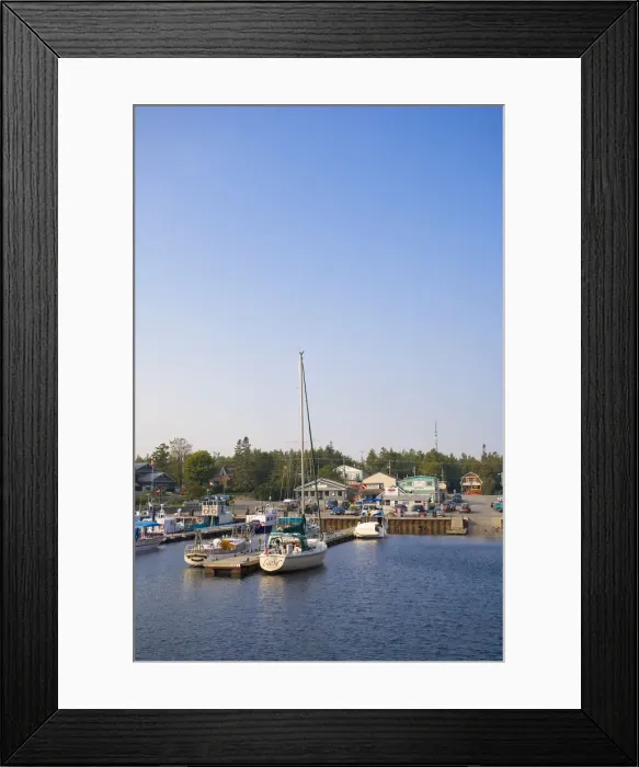 Framed Print : Tobermory Harbour, Georgian Bay, Lake Huron, Ontario, Canada Framed Print : Tobermory Harbour, Georgian Bay, Lake Huron, Ontario, Canada