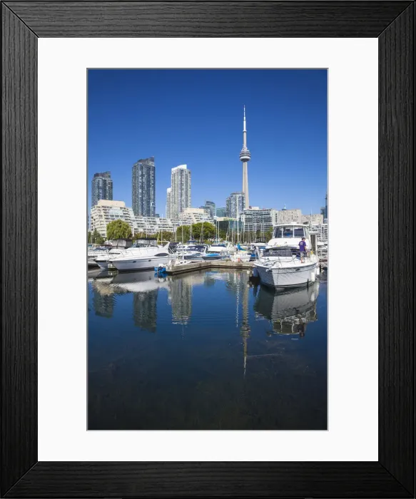 Framed Print : Canada, Ontario, Toronto, Marina Quay West Framed Print : Canada, Ontario, Toronto, Marina Quay West