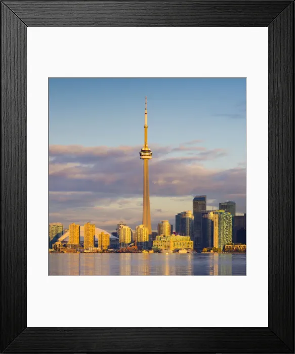 Framed Print : Canada, Ontario, Toronto, CN Tower and Downtown Skyline Framed Print : Canada, Ontario, Toronto, CN Tower and Downtown Skyline