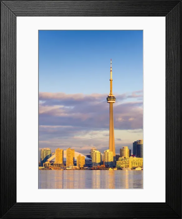 Framed Print : Canada, Ontario, Toronto, CN Tower and Downtown Skyline Framed Print : Canada, Ontario, Toronto, CN Tower and Downtown Skyline