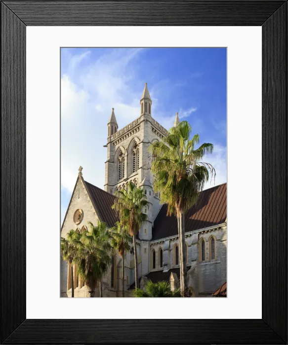 Framed Print : Bermuda, Hamilton, Cathedral of the Most Holy Trinity Framed Print : Bermuda, Hamilton, Cathedral of the Most Holy Trinity