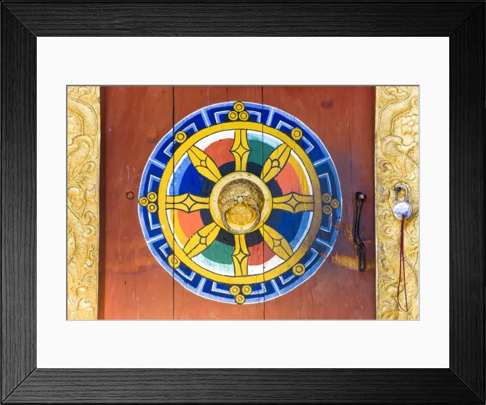 Framed Print : Chimi Lhakhang Monastery, Pana, Bhutan Framed Print : Chimi Lhakhang Monastery, Pana, Bhutan