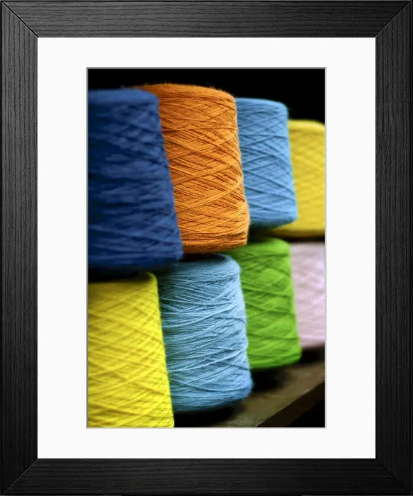 Framed Print : Spools Of Dyed Aplaca Yarn, Alpaca Wool Factory, El Alto, Bolivia Framed Print : Spools Of Dyed Aplaca Yarn, Alpaca Wool Factory, El Alto, Bolivia