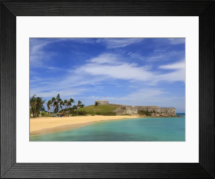 Framed Print : Bermuda, Fort St. Catherine Framed Print : Bermuda, Fort St. Catherine