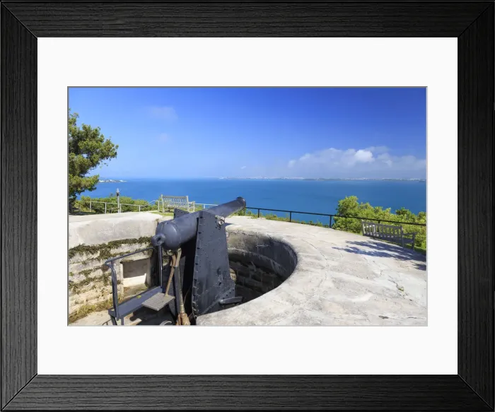 Framed Print : Bermuda, Fort Scaur Framed Print : Bermuda, Fort Scaur