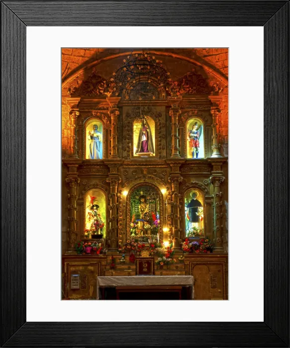 Framed Print : Iglesia de San Francisco, Interior Nave, Religious Statues, 18th Century, La Paz, Bolivia Framed Print : Iglesia de San Francisco, Interior Nave, Religious Statues, 18th Century, La Paz, Bolivia