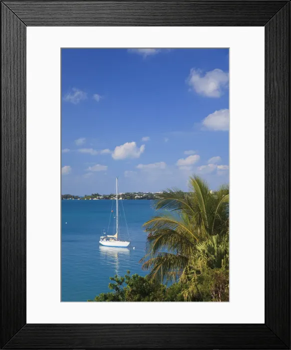 Framed Print : Bermuda, South Coast, St. George s Framed Print : Bermuda, South Coast, St. George s