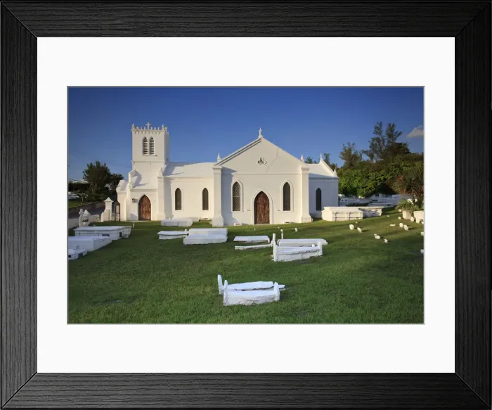 Framed Print : Bermuda, Southampton Parish, Church Framed Print : Bermuda, Southampton Parish, Church