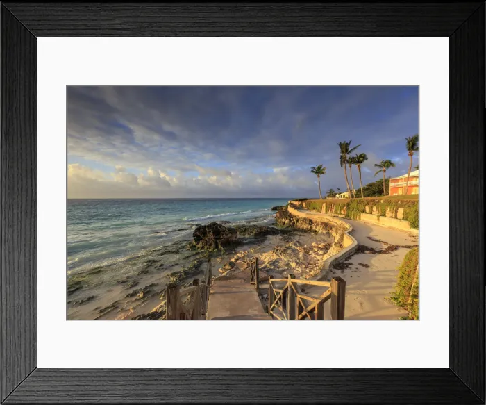 Framed Print : Bermuda, Southhampton Parish, Warwick Long bay Beach Framed Print : Bermuda, Southhampton Parish, Warwick Long bay Beach
