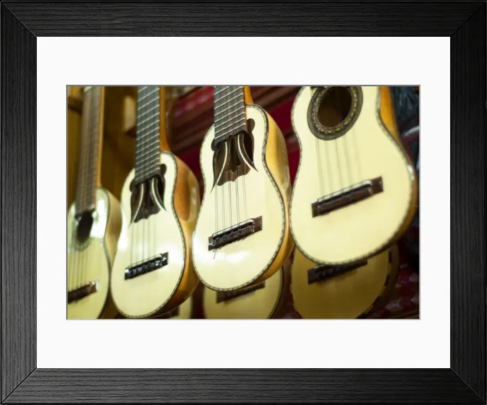 Framed Print : Charangos For Sale, Bolivian Guitar, Guitar Shop, La Paz, Bolivia Framed Print : Charangos For Sale, Bolivian Guitar, Guitar Shop, La Paz, Bolivia