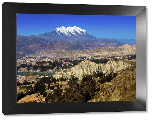 Mount Illimani, Valley of the Moon, Sandstone Formations, La Paz Viewed From El Alto
