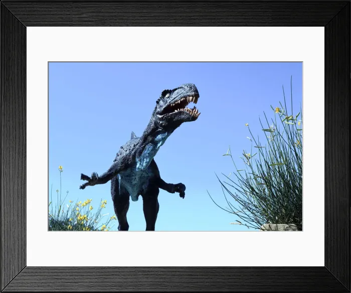 Framed Print : Parque Cretacio, Cal Orck o, T-Rex Dinosaur, Largest Set Of Dinosaur Tracks In Framed Print : Parque Cretacio, Cal Orck o, T-Rex Dinosaur, Largest Set Of Dinosaur Tracks In