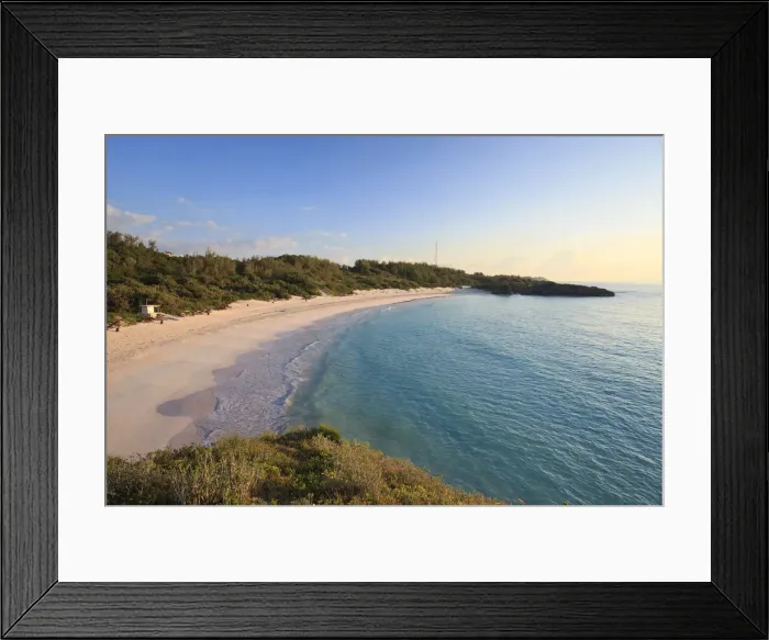 Framed Print : Bermuda, Southhampton Parish, Warwick Long bay Beach Framed Print : Bermuda, Southhampton Parish, Warwick Long bay Beach