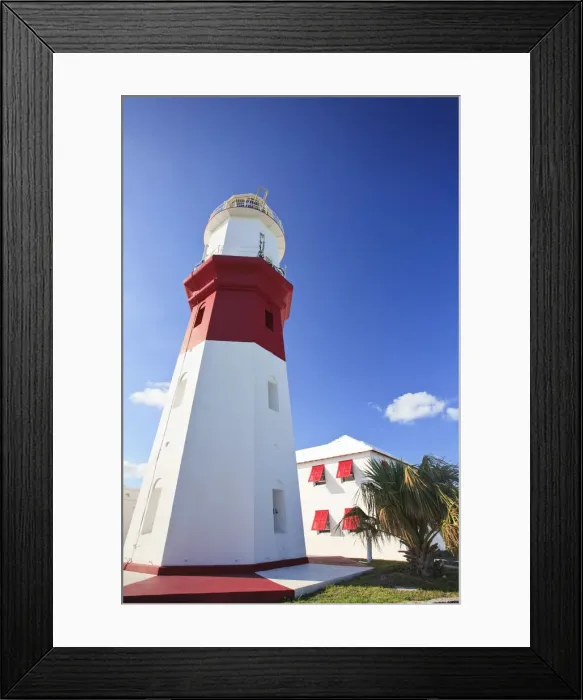 Framed Print : Bermuda, S. Georges, St. Davids Lighthouse Framed Print : Bermuda, S. Georges, St. Davids Lighthouse