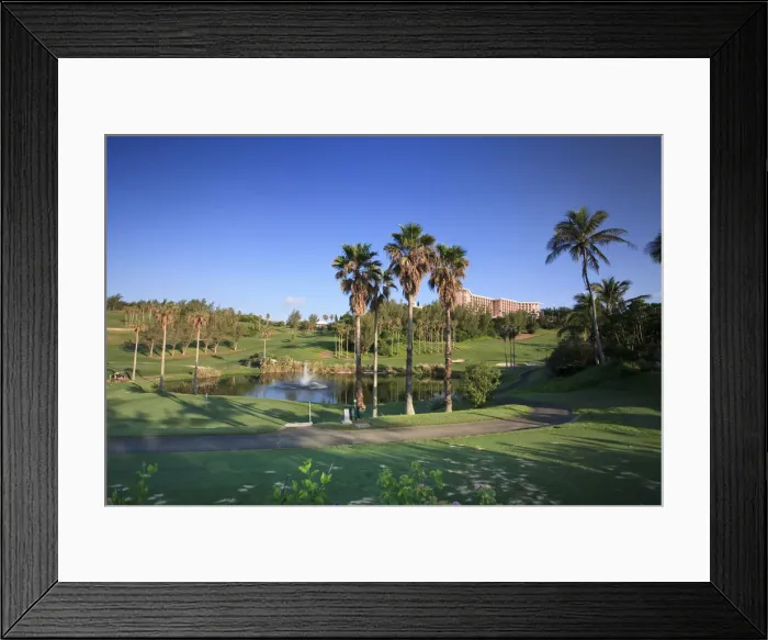 Framed Print : Bermuda, Southampton Parish, Fairmount Southampton Golf Club Framed Print : Bermuda, Southampton Parish, Fairmount Southampton Golf Club