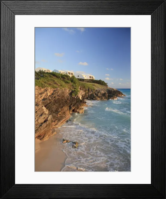 Framed Print : Bermuda, South Coast, West Whale Bay Park Framed Print : Bermuda, South Coast, West Whale Bay Park
