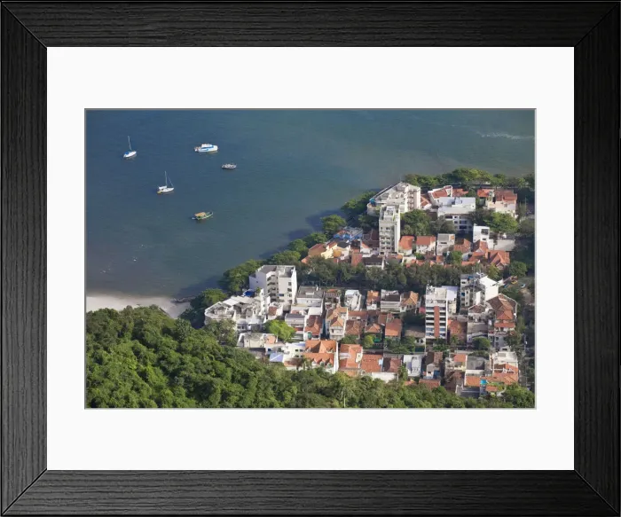Framed Print : Brazil, Rio De Janeiro, Urca, Sugar Loaf Mountain, View of Urca Framed Print : Brazil, Rio De Janeiro, Urca, Sugar Loaf Mountain, View of Urca