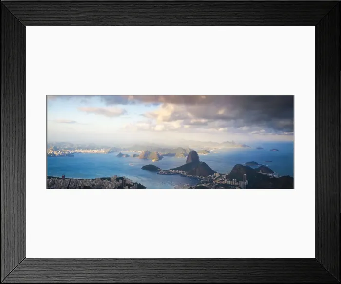 Framed Print : Brazil, Rio De Janeiro, Cosme Velho, View of Sugar Loaf from Cocovado Framed Print : Brazil, Rio De Janeiro, Cosme Velho, View of Sugar Loaf from Cocovado