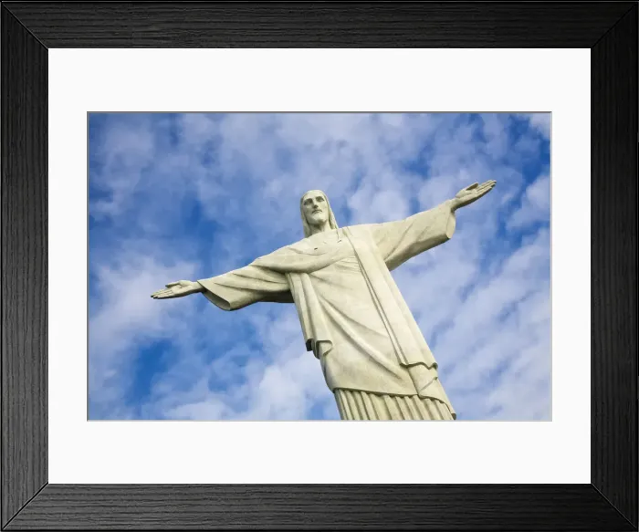 Framed Print : Brazil, Rio De Janeiro, Cosme Velho, Christ The Redeemer Statue atop Cocovado Framed Print : Brazil, Rio De Janeiro, Cosme Velho, Christ The Redeemer Statue atop Cocovado