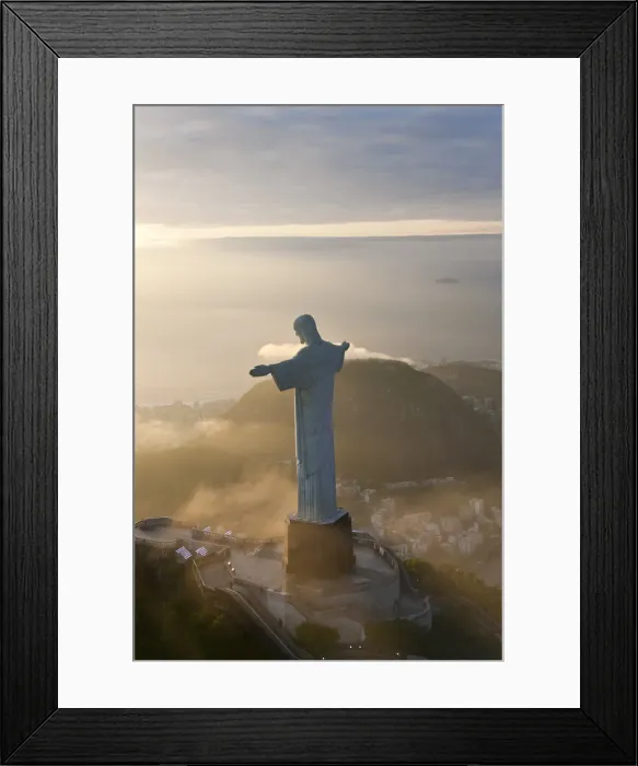 Framed Print : Statue of Jesus, known as Cristo Redentor (Christ the Redeemer), on Corcovado mountain Framed Print : Statue of Jesus, known as Cristo Redentor (Christ the Redeemer), on Corcovado mountain