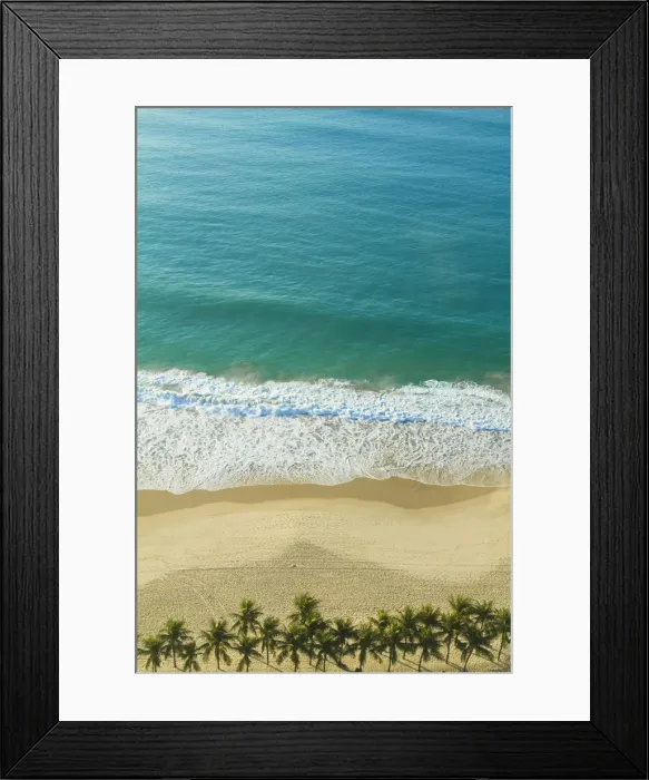 Framed Print : Brazil, Rio De Janeiro, Copacabana beach Framed Print : Brazil, Rio De Janeiro, Copacabana beach