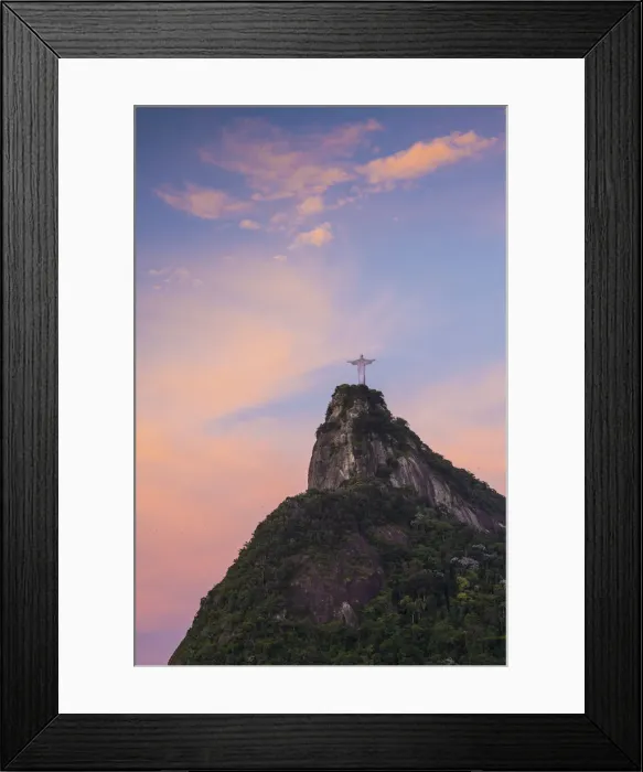 Framed Print : Statue of Christ the Redeemer on the Corcovado moountain, Rio de Janeiro, Brazil Framed Print : Statue of Christ the Redeemer on the Corcovado moountain, Rio de Janeiro, Brazil