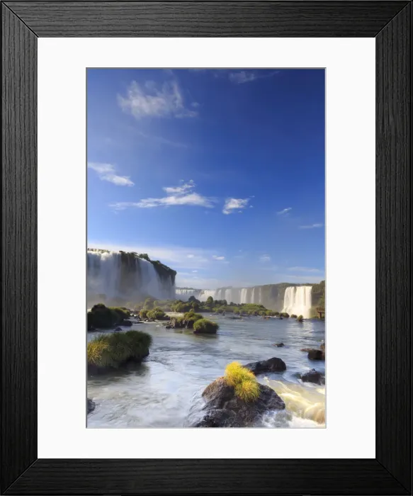 Framed Print : Brazil, Parana, Iguassu Falls National Park (Cataratas do Iguacu) (UNESCO Site) Framed Print : Brazil, Parana, Iguassu Falls National Park (Cataratas do Iguacu) (UNESCO Site)