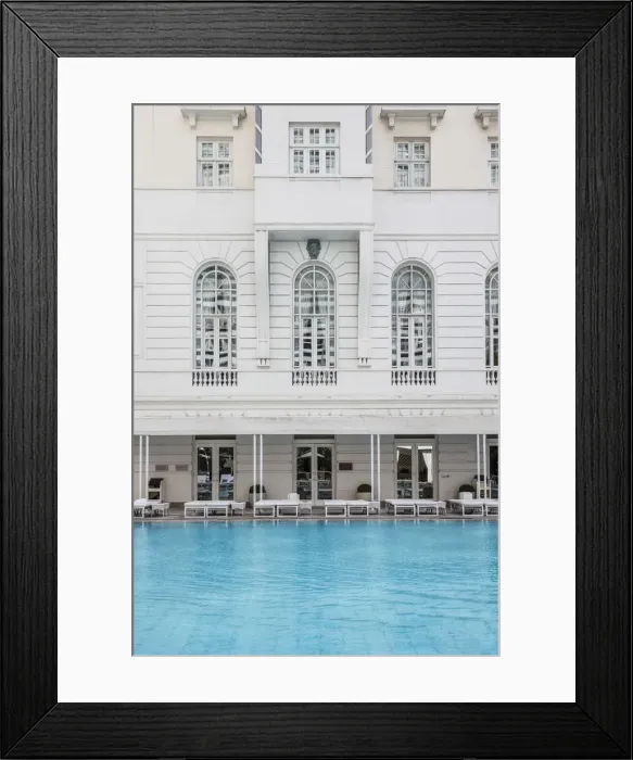 Framed Print : Swimming pool at the Belmond Copacabana Palace hotel, Copacabana Beach, Rio de Janeiro Framed Print : Swimming pool at the Belmond Copacabana Palace hotel, Copacabana Beach, Rio de Janeiro