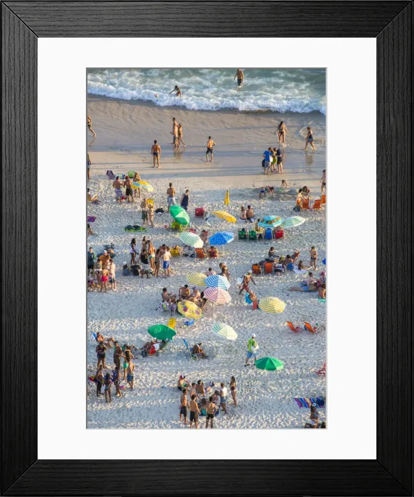 Framed Print : Ipanema Beach, Rio de Janeiro, Brazil, South America Framed Print : Ipanema Beach, Rio de Janeiro, Brazil, South America