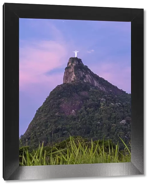 Cristo Redentor (Christ Redeemer) statue on Corcovado mountain in Rio de Janeiro, Brazil