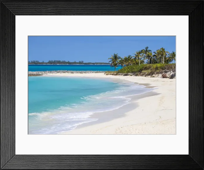 Framed Print : Caribbean, Bahamas, Nassau, Paradise Island, Cabbage beach Framed Print : Caribbean, Bahamas, Nassau, Paradise Island, Cabbage beach