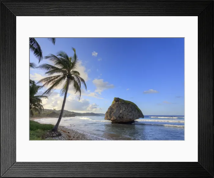 Framed Print : Caribbean, Barbados, Bathsheba bay Framed Print : Caribbean, Barbados, Bathsheba bay