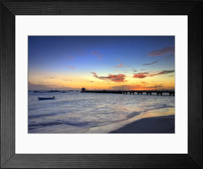 Framed Print : Caribbean, Barbados, Oistins, Boat Jetty Framed Print : Caribbean, Barbados, Oistins, Boat Jetty
