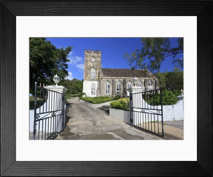Framed Print : Caribbean, Barbados, St. Andrew Parish Church (Barbados Oldest Church) Framed Print : Caribbean, Barbados, St. Andrew Parish Church (Barbados Oldest Church)
