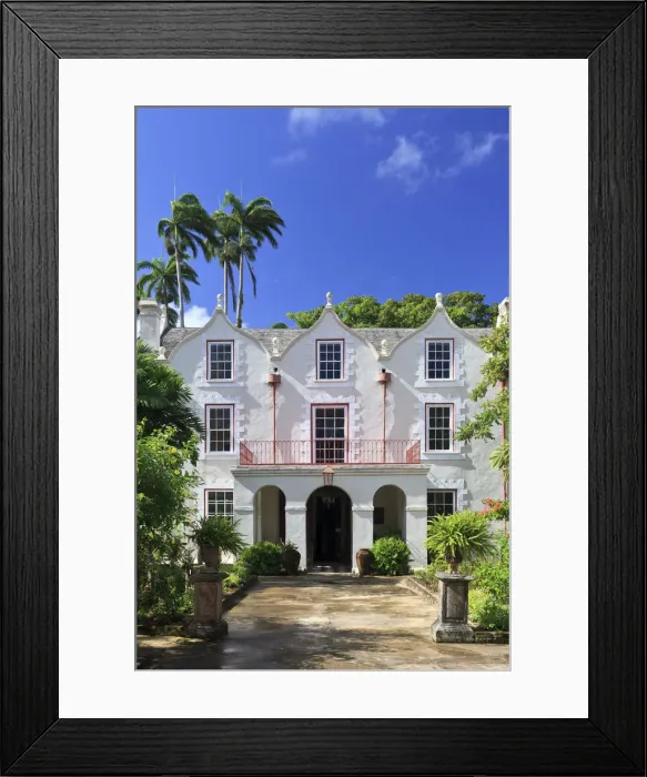 Framed Print : Caribbean, Barbados, Historic St. Nicholas Abbey Framed Print : Caribbean, Barbados, Historic St. Nicholas Abbey