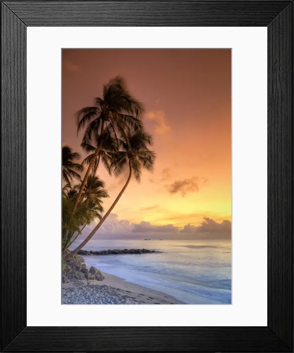 Framed Print : Caribbean, Barbados, Mullins Beach Framed Print : Caribbean, Barbados, Mullins Beach