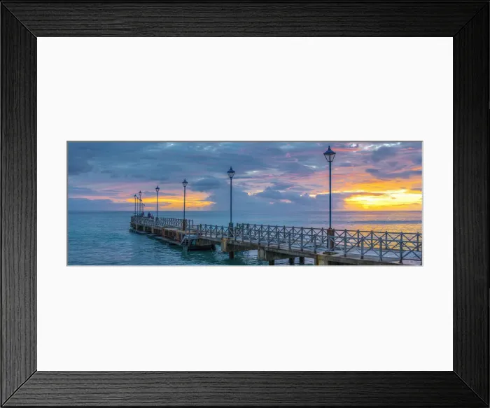 Framed Print : Caribbean, Barbados, Speightstown at Sunset Framed Print : Caribbean, Barbados, Speightstown at Sunset