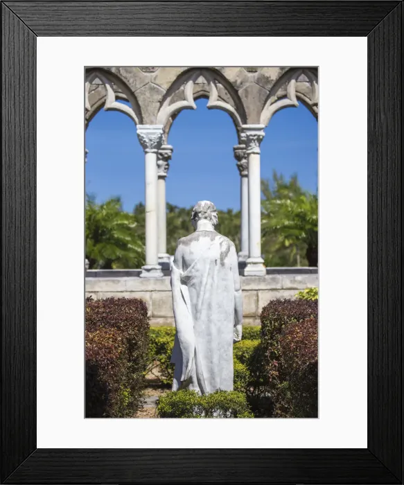 Framed Print : Caribbean, Bahamas, Nassau, Paradise Island, Versailles Gardens and Cloisters Framed Print : Caribbean, Bahamas, Nassau, Paradise Island, Versailles Gardens and Cloisters