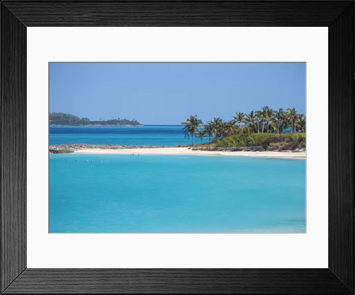 Framed Print : Caribbean, Bahamas, Nassau, Paradise Island, Cabbage beach Framed Print : Caribbean, Bahamas, Nassau, Paradise Island, Cabbage beach