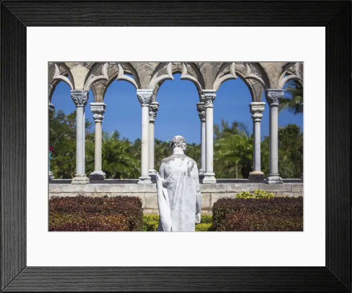 Framed Print : Caribbean, Bahamas, Nassau, Paradise Island, Versailles Gardens and Cloisters Framed Print : Caribbean, Bahamas, Nassau, Paradise Island, Versailles Gardens and Cloisters
